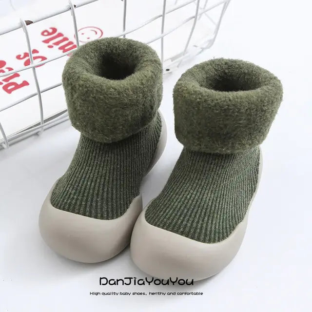 Warm Kids Socks Shoes