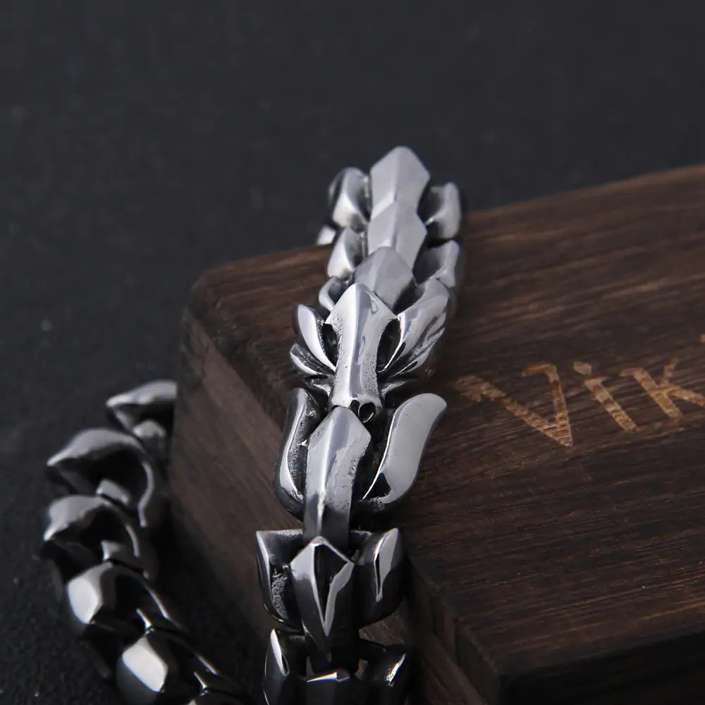 Men's Viking Dragon Bracelet