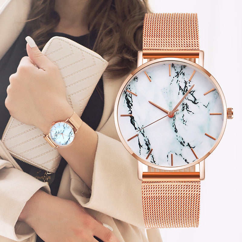 Luxury Mesh Band Watch For Women